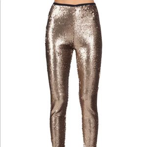 Stella Jean Sequin Stirrup Leggings